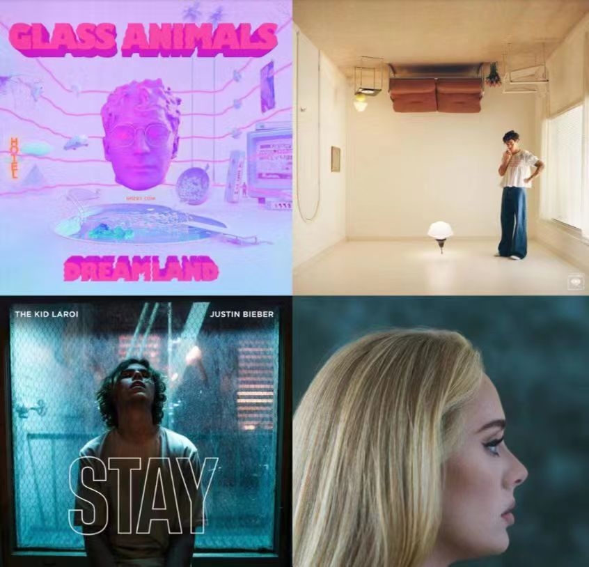 Glass Animals，Harry Styles，Adele等 – 2022年Billboard单曲榜年度TOP100单曲